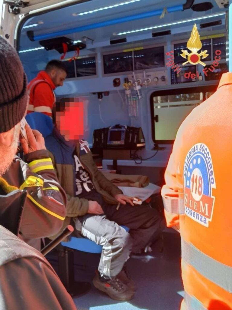 soccorsi vigili del fuoco ambulanza montagna