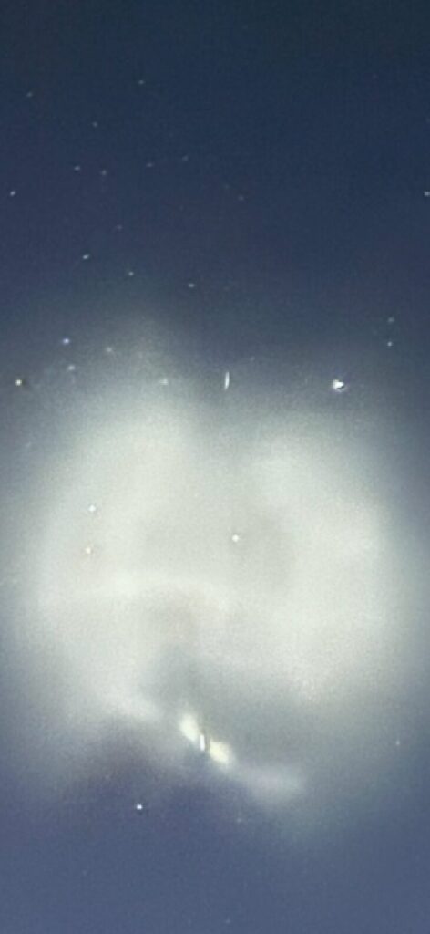 spacex buco ionosfera