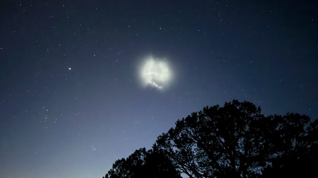 spacex buco ionosfera