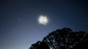 spacex buco ionosfera