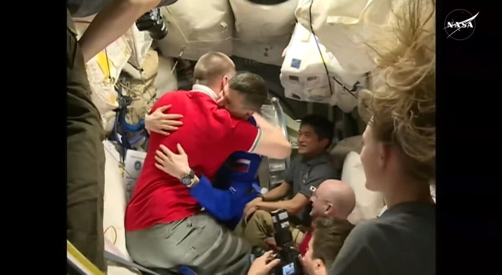stazione spaziale 3 nuovi astronauti