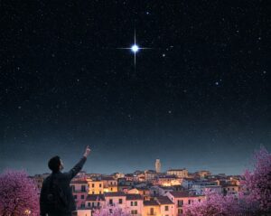 stella luminosa est alba