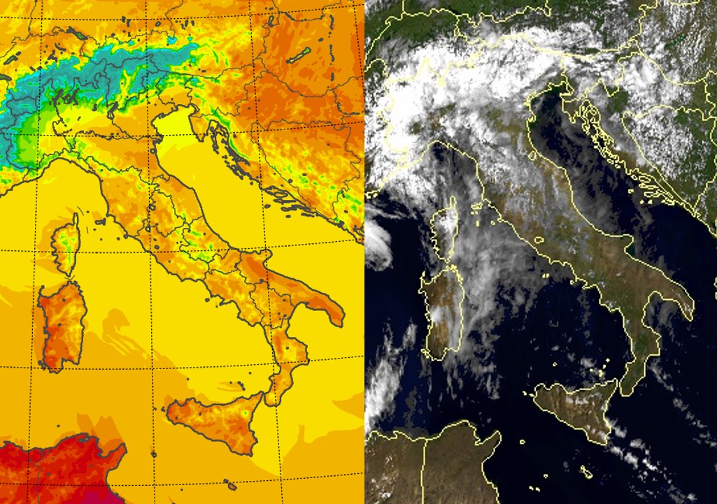 Meteo, le temperature massime di oggi: +28°C a Carbonia