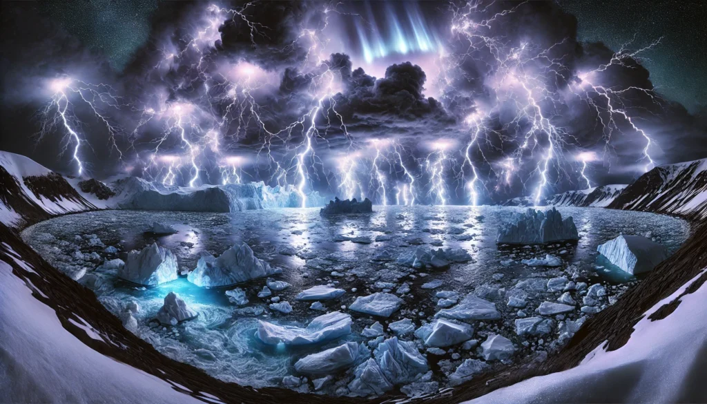tempesta fulmini artico