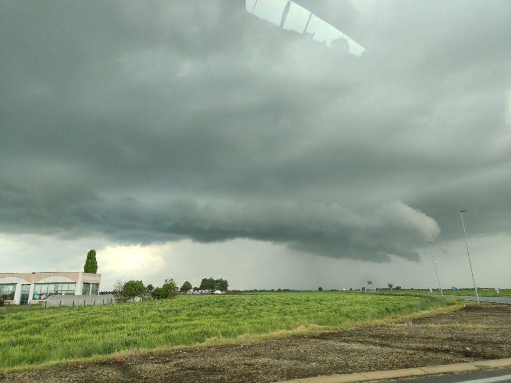 temporale fossano piemonte