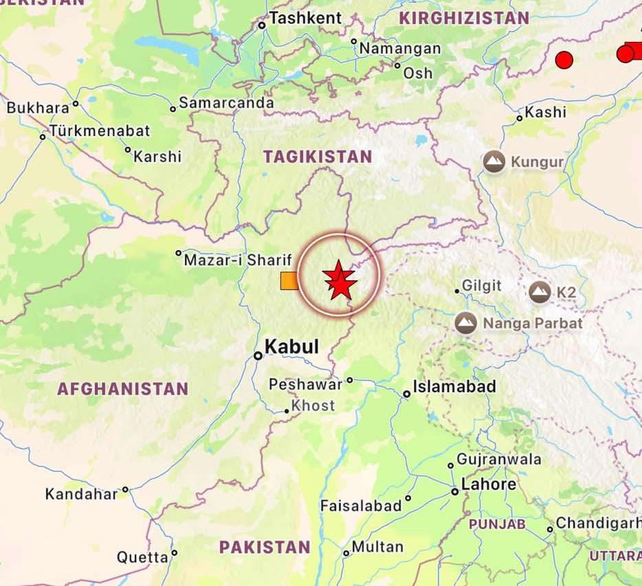 terremoto afghanistan
