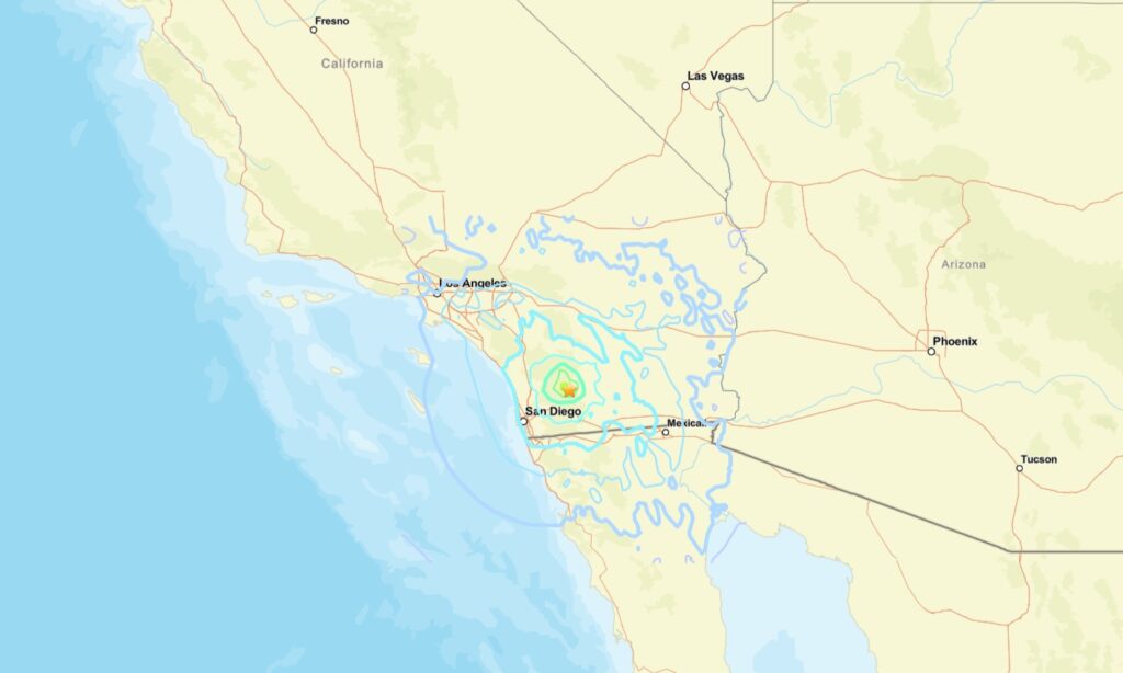 terremoto california