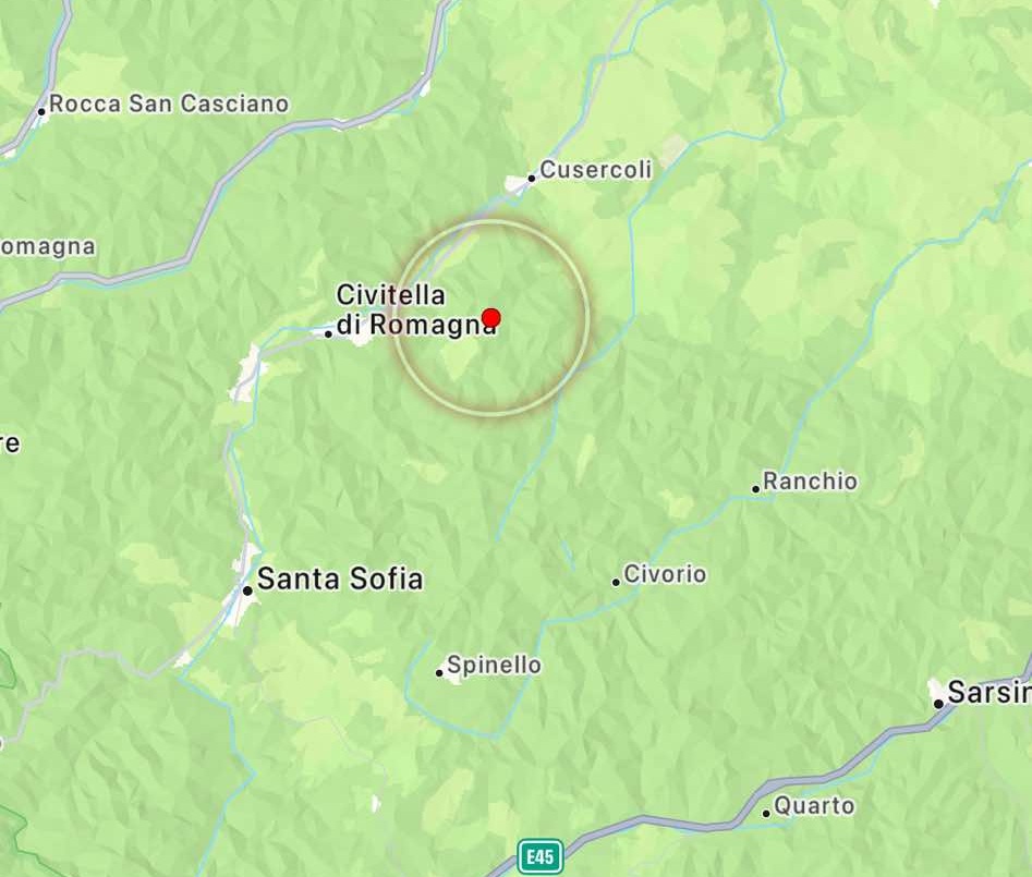 terremoto civitella di romagna