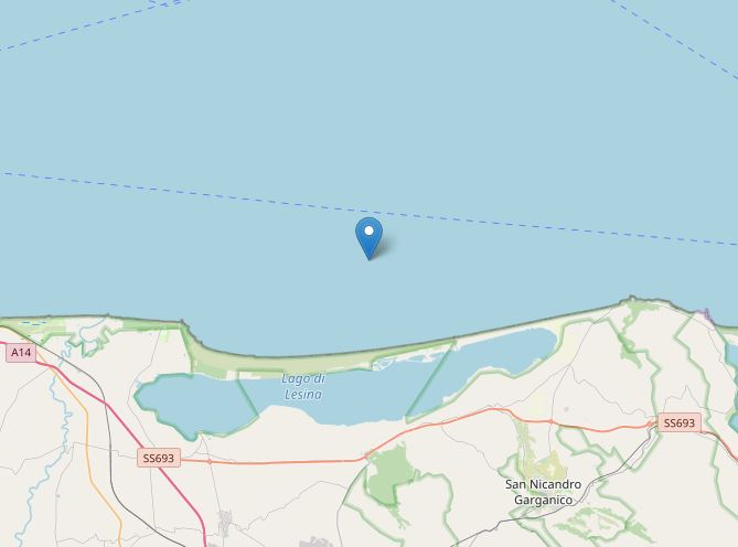 terremoto costa garganica
