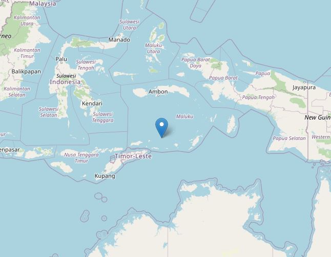 terremoto indonesia molucche