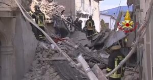 terremoto l'aquila vigili del fuoco 2009