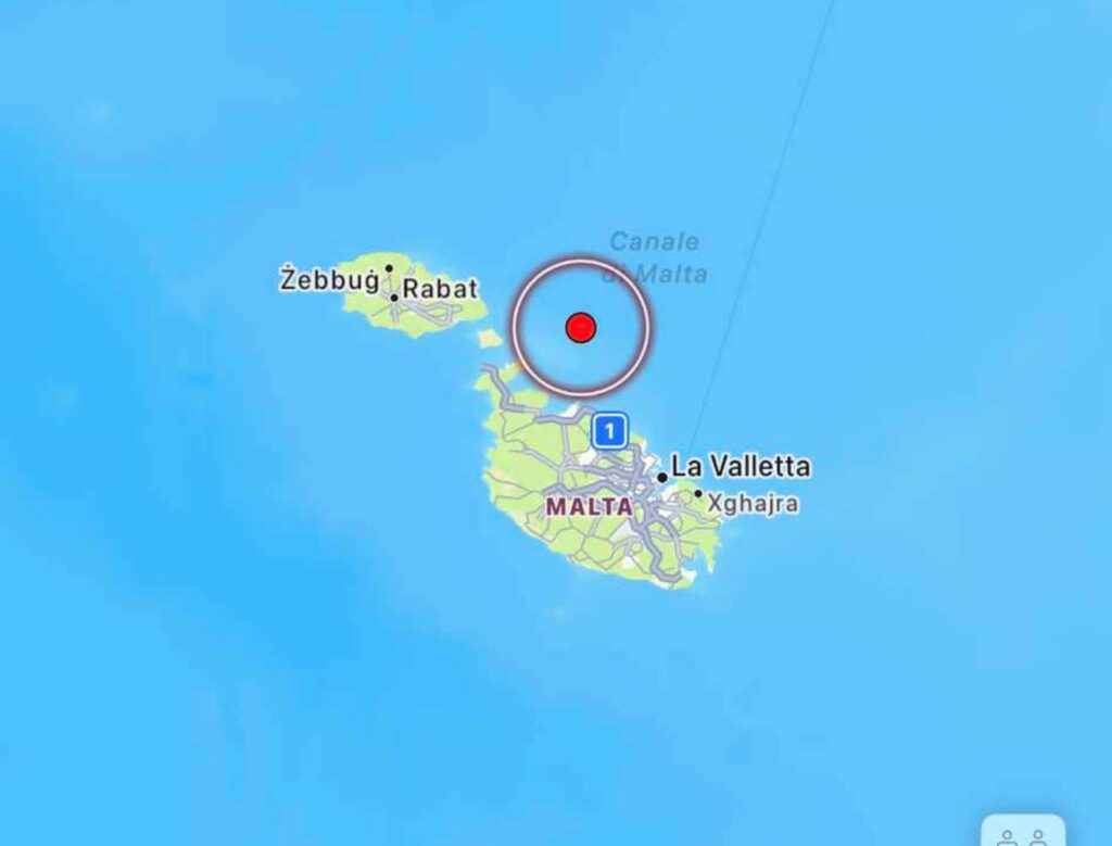 terremoto malta