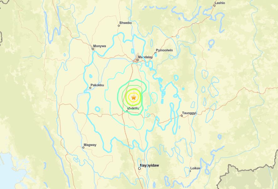 Terremoto Myanmar, nuova forte scossa nel Centro/Nord