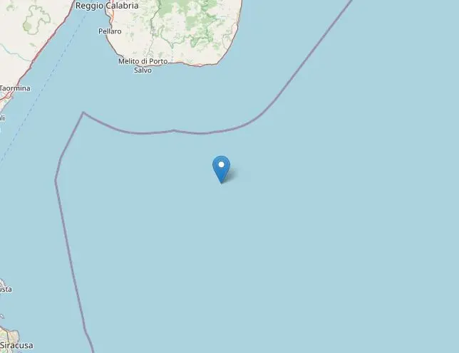 terremoto oggi calabria sicilia ionio