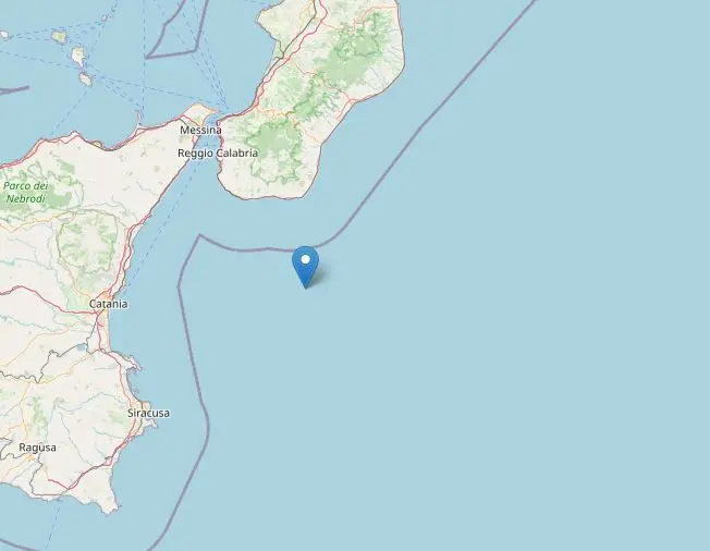 terremoto oggi calabria sicilia ionio