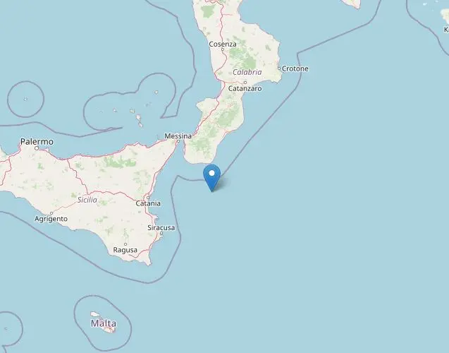 terremoto oggi calabria sicilia ionio