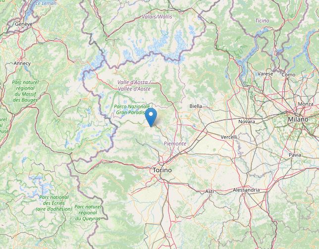 terremoto oggi piemonte torino