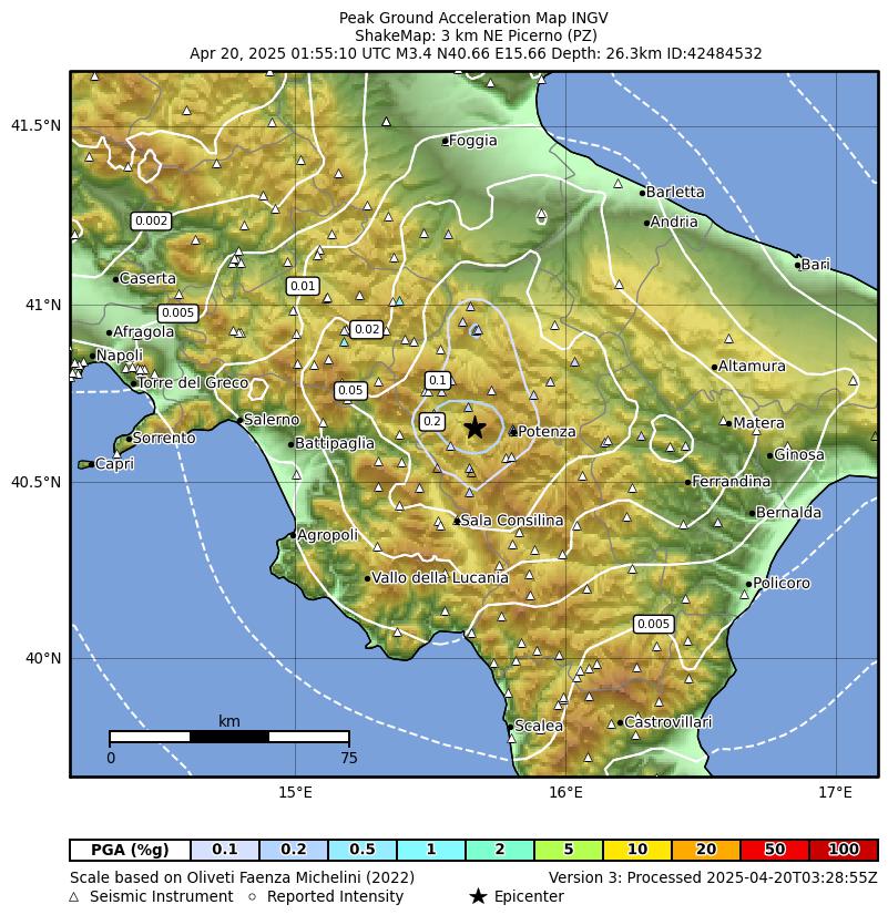 terremoto picerno potenza
