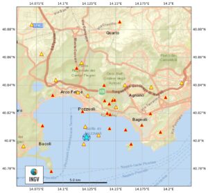 terremoto pozzuoli sciame sismico campi flegrei