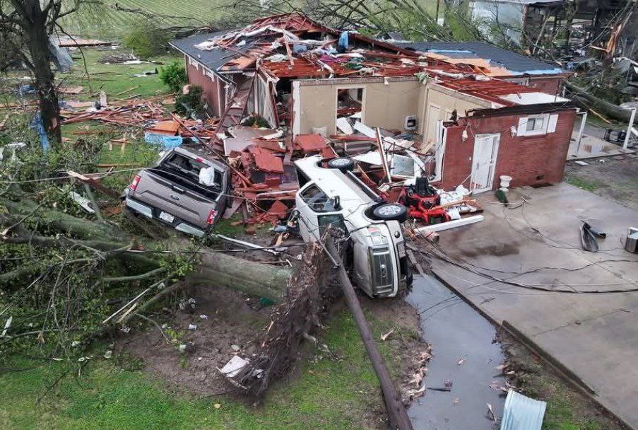 tornado arkansas usa