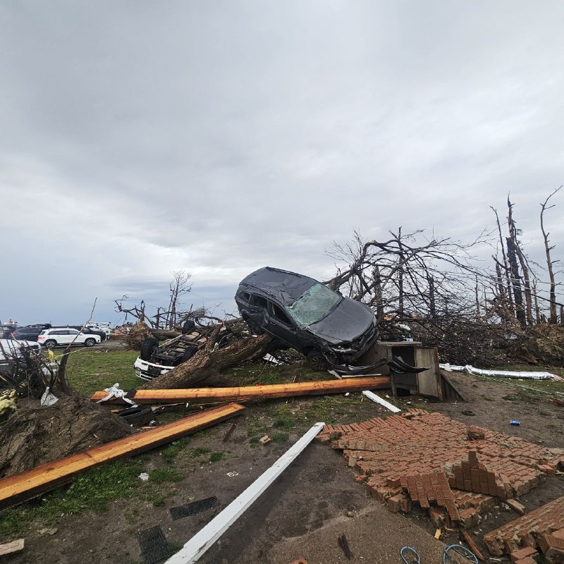 tornado arkansas usa