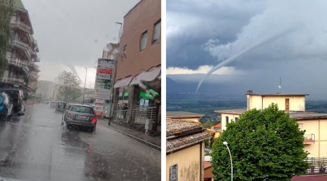 Maltempo Lazio, forti piogge e tornado a Viterbo | FOTO