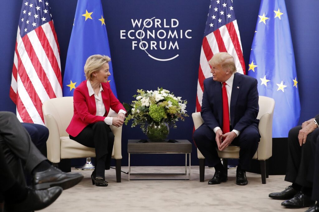 von der leyen e trump