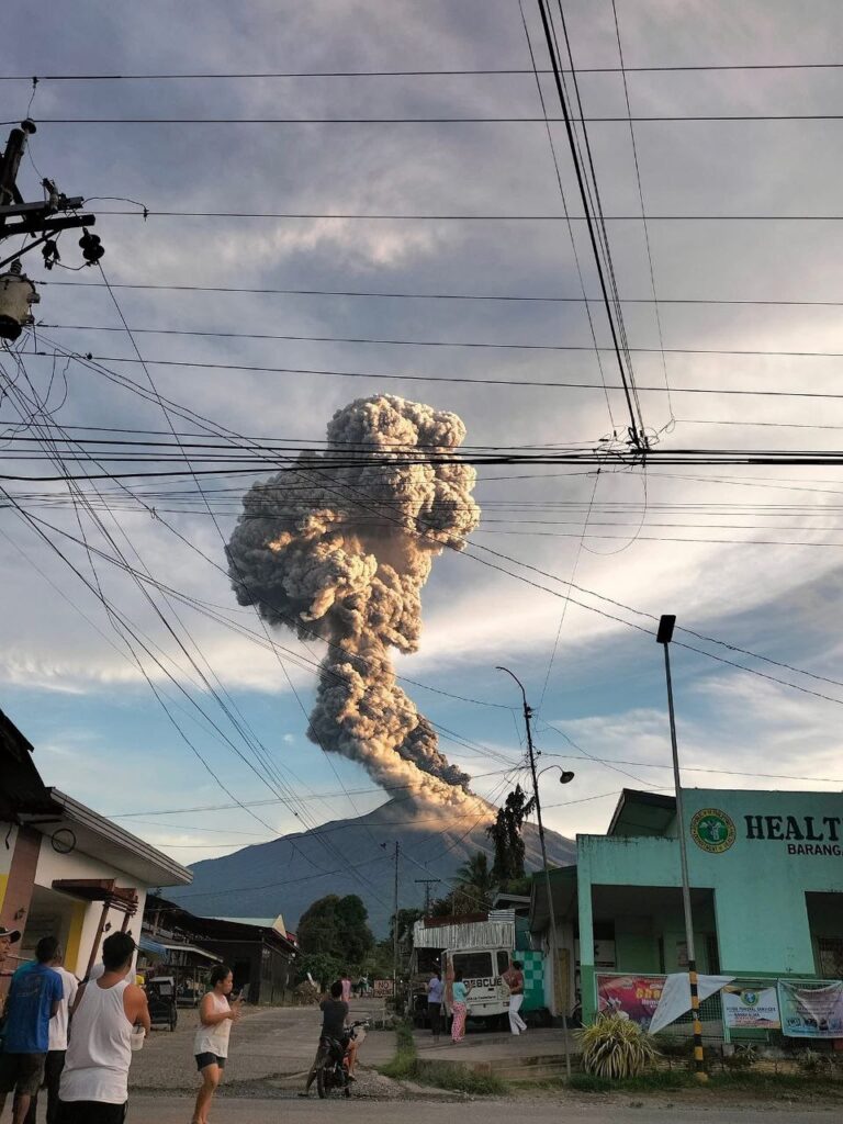 vulcano Kanlaon Filippine