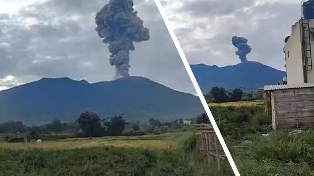 vulcano marapi eruzione indonesia