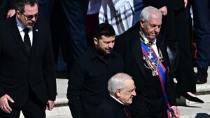 zelensky funerale papa francesco
