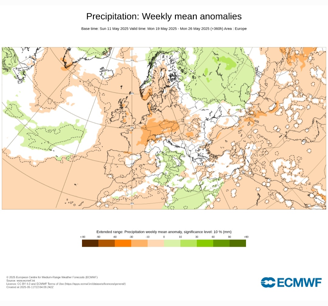 19-26 maggio precipitazioni 