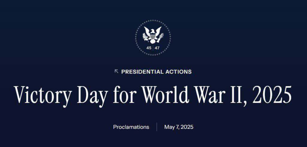 8 maggio Giorno nella Seconda Guerra Mondiale USA