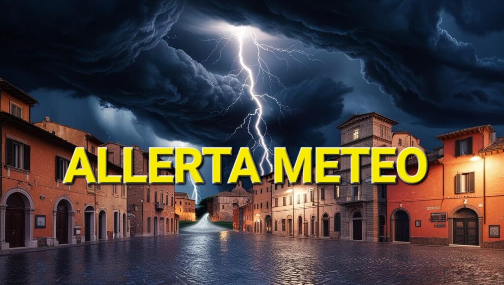 Allerta meteo Centro-Sud 15-16 maggio