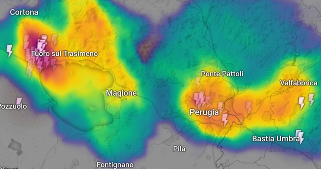 Allerta meteo Umbria