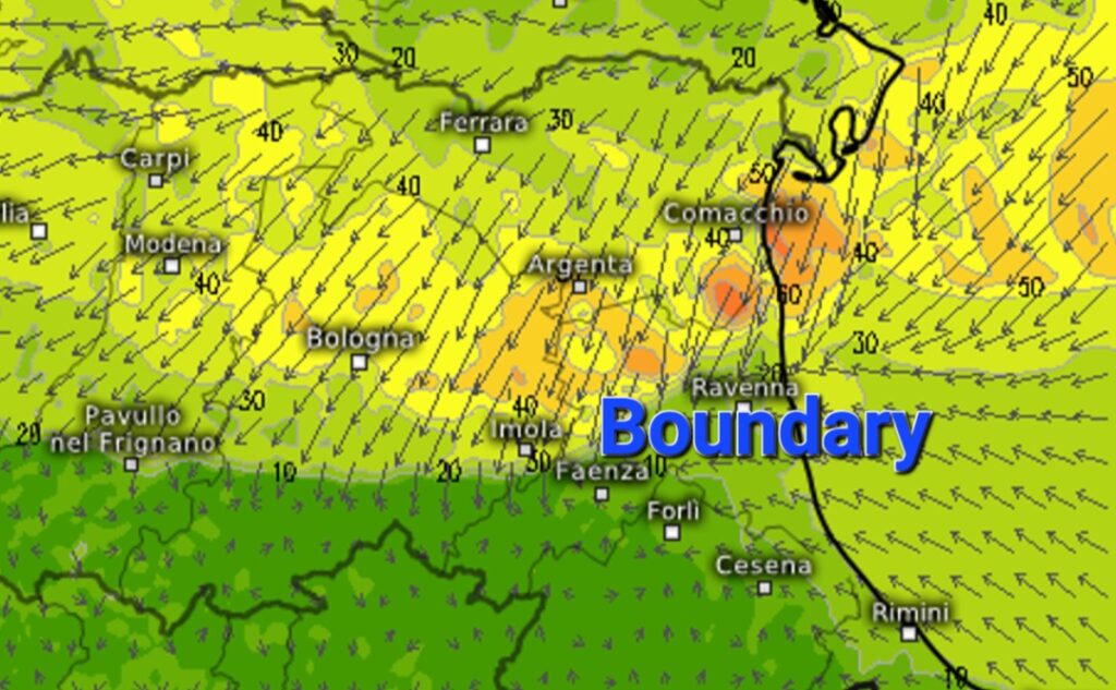 Boundary Emilia Romagna 15 maggio