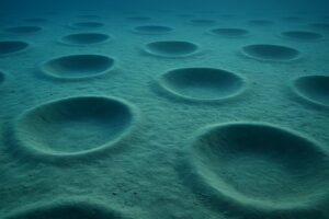 Buchi fondale marino