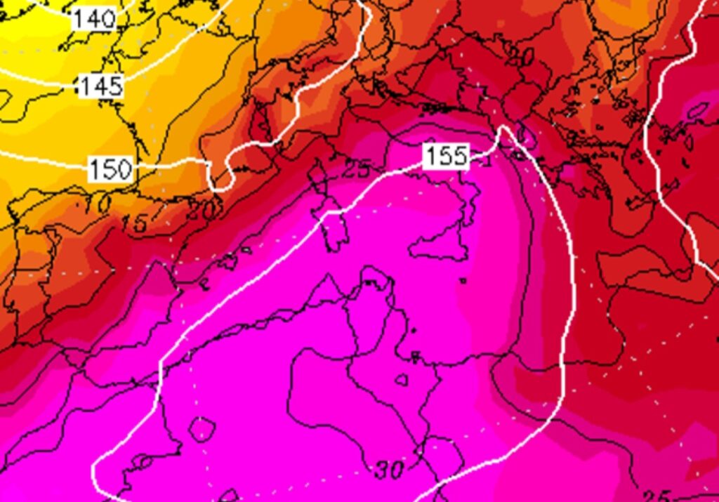 Caldo estremo Italia