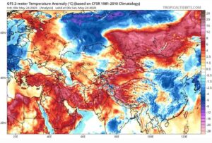 Caldo estremo Siberia