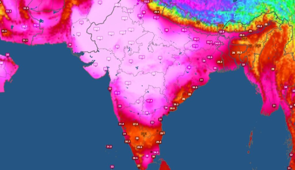 Caldo estremo India 2025