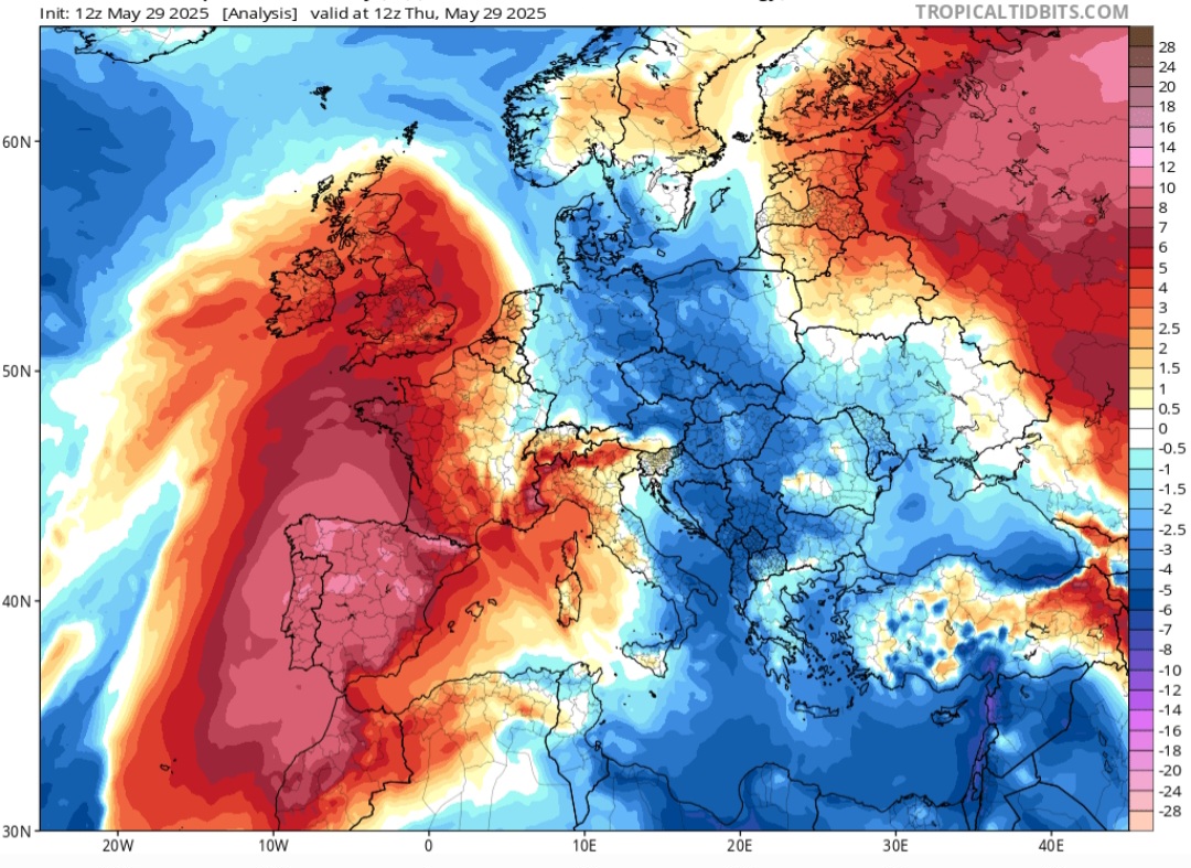 Caldo Spagna 30 maggio