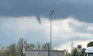 Funnel cloud Novara