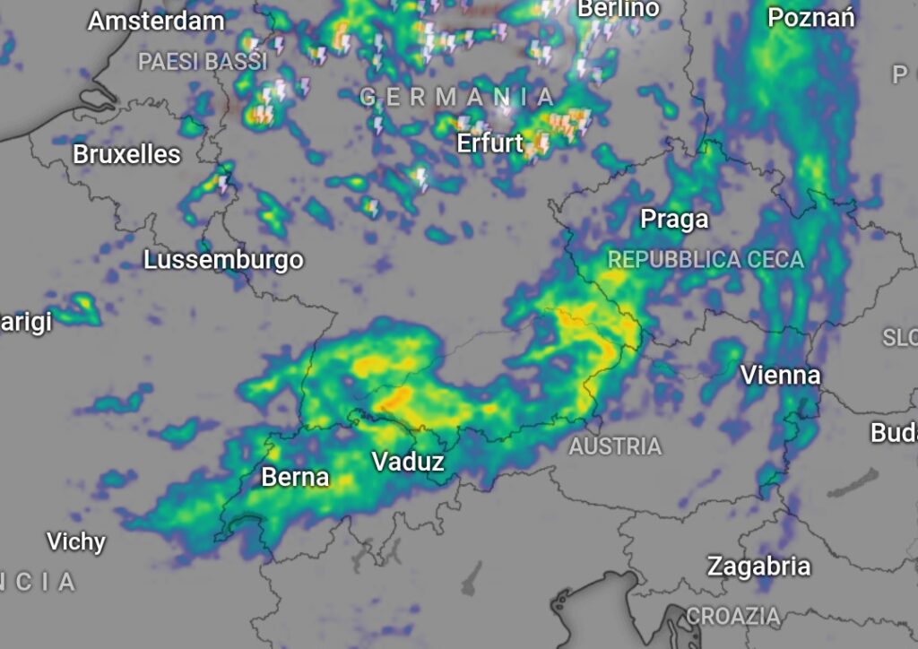 Goccia fredda temporali 28-29 maggio