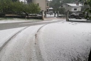 Grandine Capitignano Abruzzo 27 maggio