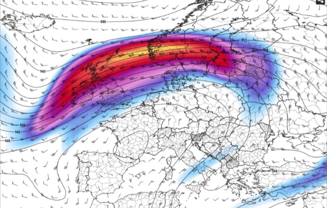 Jet stream anticiclone africano