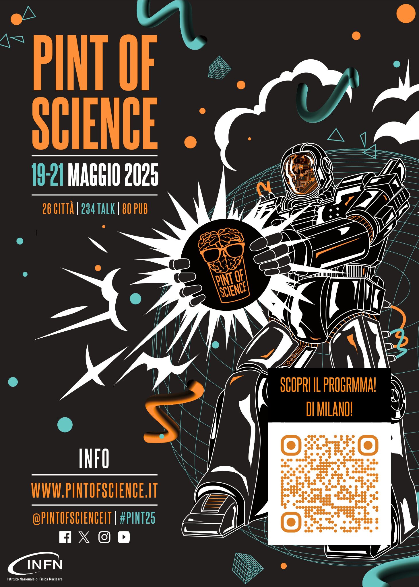 Locandina milano pint of science