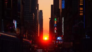 Manhattanhenge new york