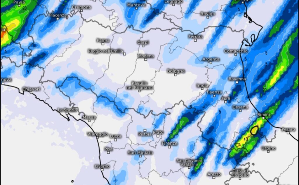 Meteo Emilia Romagna 22 maggio