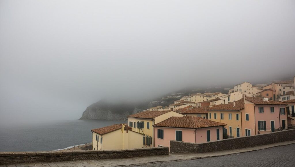 Nebbia sud Italia