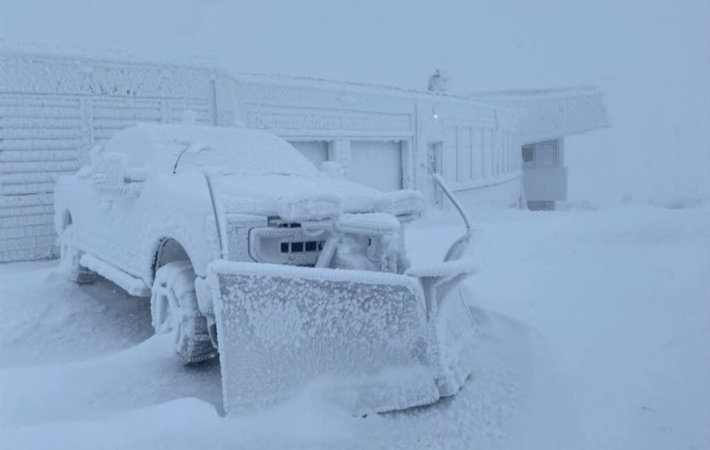 Neve New Hampshire fine maggio