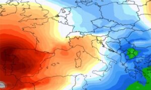 Ondata di caldo Spagna fine maggio